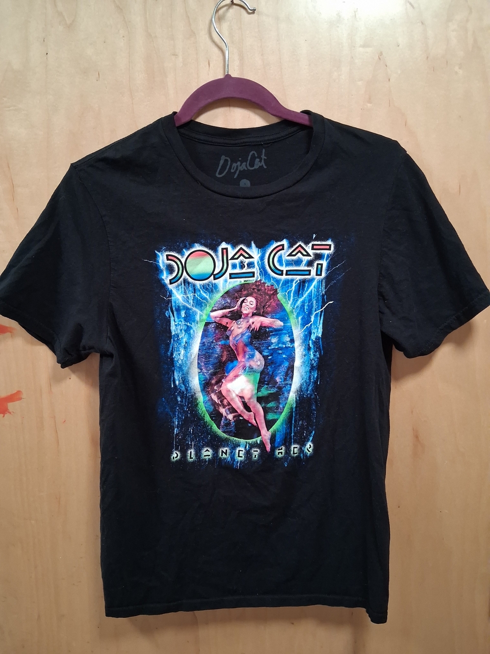 Doja Cat Black Graphic Short-Sleeve Tee